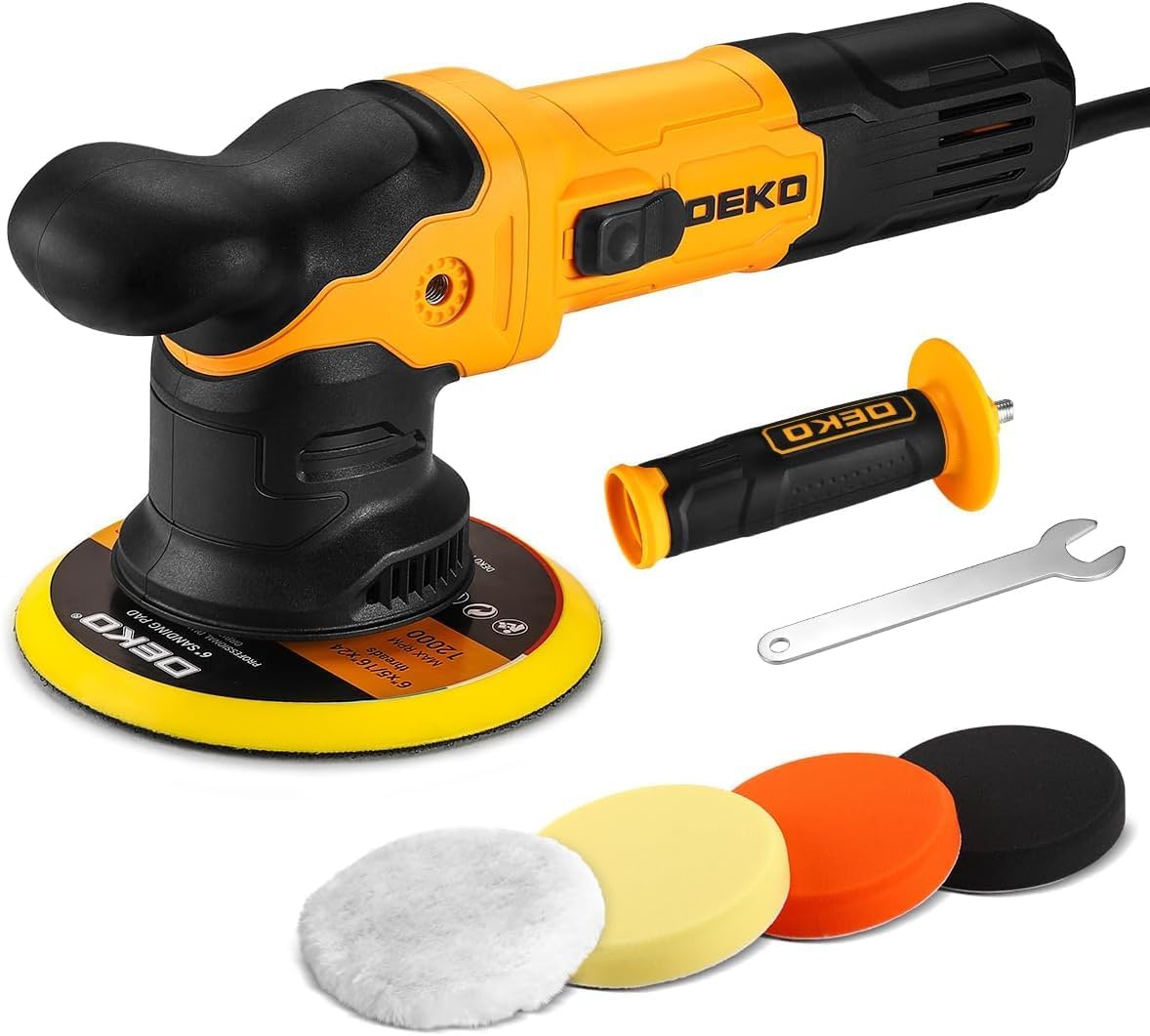 DEKOPRO Buffer Polisher for Car Detailing Polisher Dual