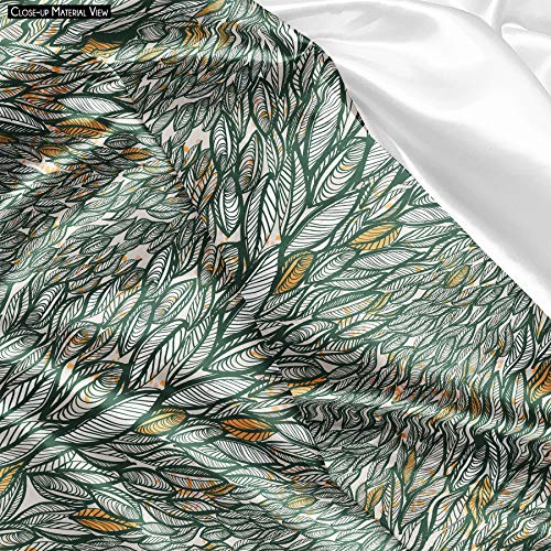 Image of ArtzFolio Flying Leaves D3 | Reusable Sack Bag | Bag for Gym, Storage, Vegetable & Travel