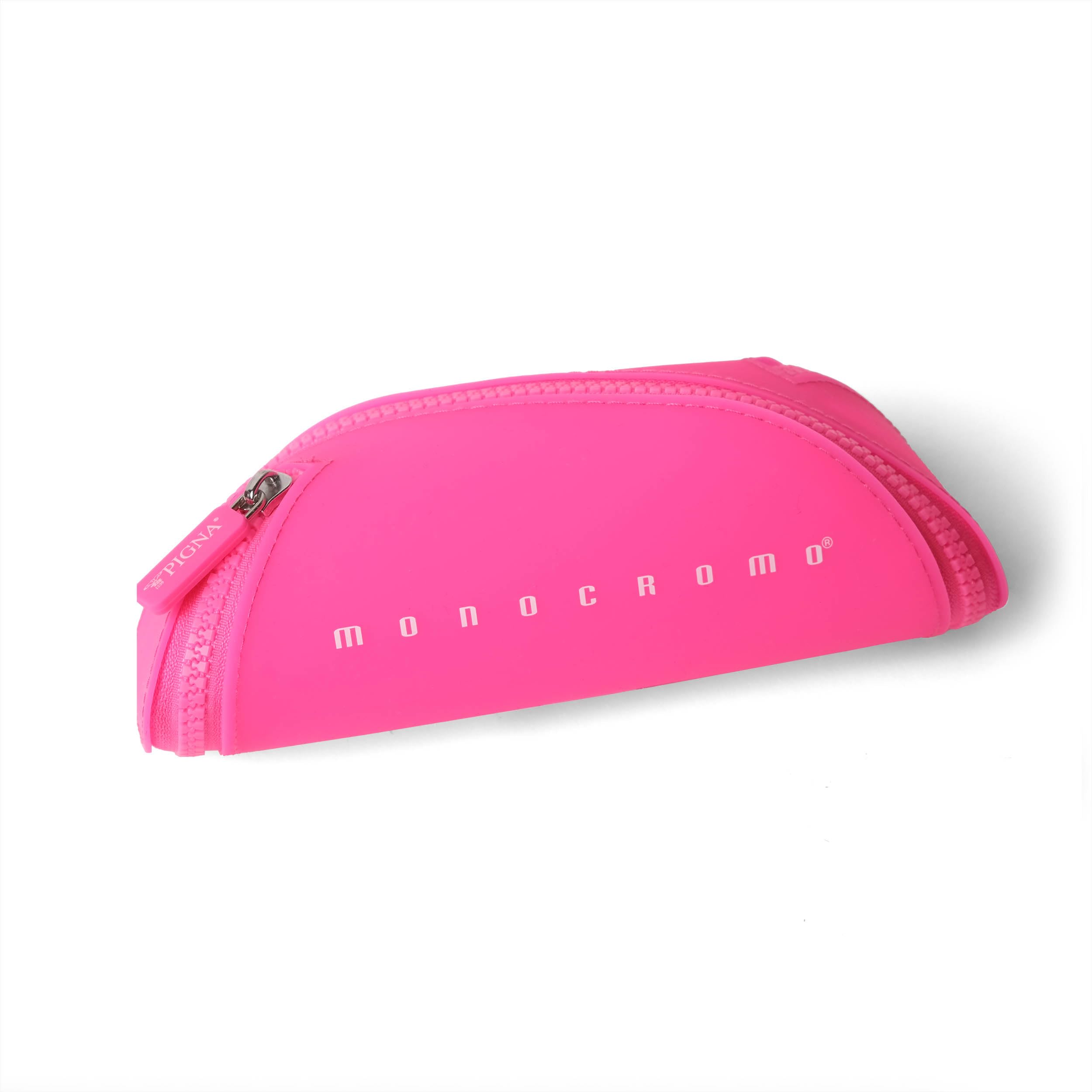 Pigna, Diagonal Monochrome Pencil Case, Pen Holder, Pink
