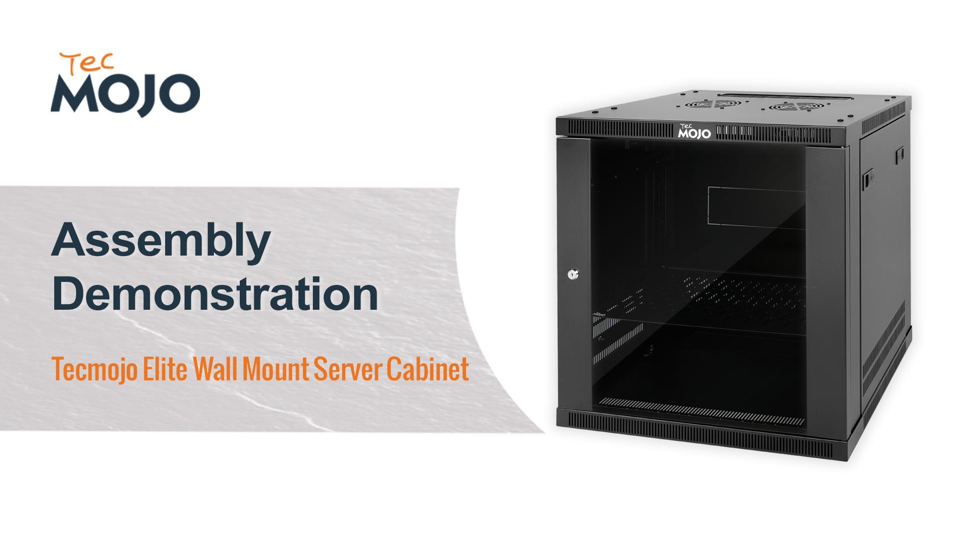 Amazon.com: Tecmojo 9U Wall Mount Rack Cabinet, Heavy-Duty 176 Lbs