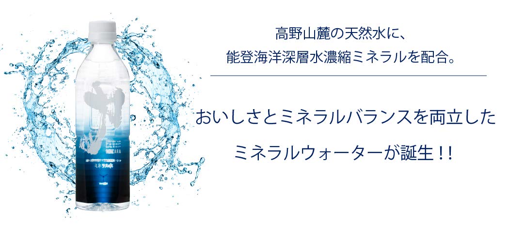 Amazon.co.jp: ミネラルパワーウォーター「力」 500ml×24本入り : 食品