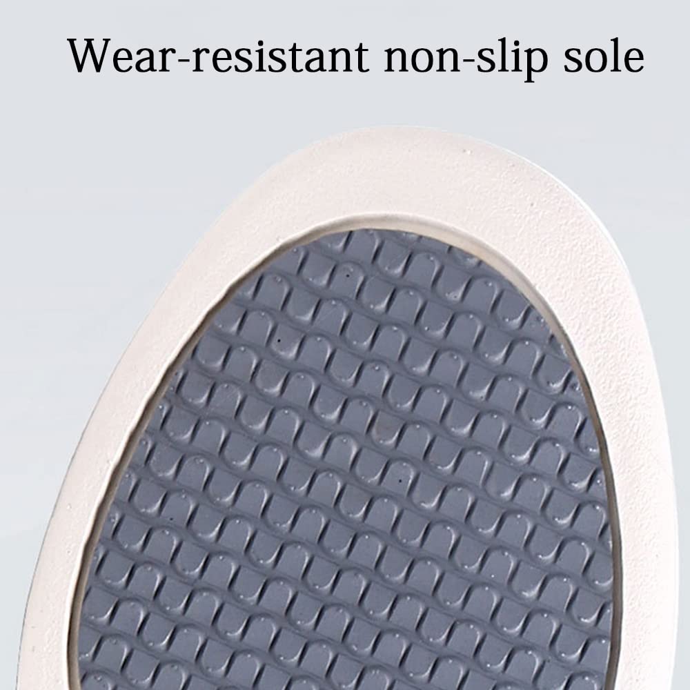 Scarpe Larghe Da Uomo Larghezze Estese Sneakers Da Passeggio Leggere Cinturino Regolabile Facile Da Indossare/disattivare Per Il Supporto Piedi Gonfi Degli Anziani ( Color : Beige , Size : 48 EU )