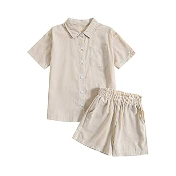 その他 son and daughter / KOA LINEN SETS / 3-4y Amazon.com: Generic Toddler Baby Unisex Clothes Cotton Linen