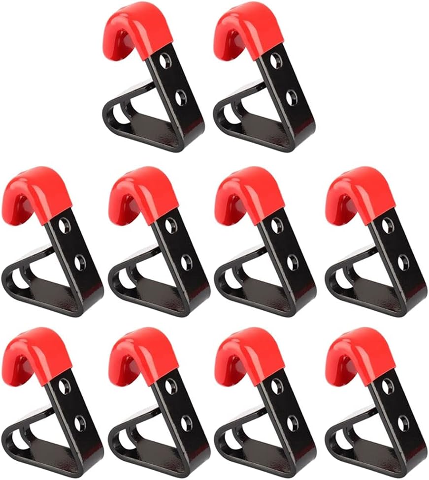 10 Pieces Garage Garden Tool Iron Hook Storage Utility Hooks for Hanging Brooms Large Heavy Duty