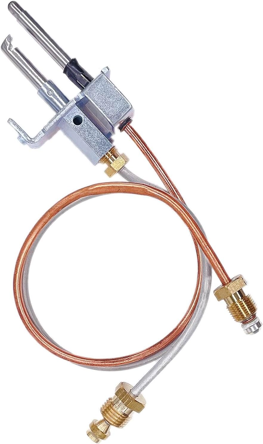 Water Heater Pilot Assembly For Atwood 91603 (91214) ๏ผIncludes Pilot Thermocouple Kit๏ผPropane Gas RV Water Heater Parts For Dometic Atwood 91603 12" Replacement RV,Camper,Trailer Jade Pilot Assembly
