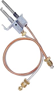 Water Heater Pilot Assembly For Atwood 91603 (91214) ，Includes Pilot Thermocouple Kit，Propane Gas RV Water Heater Parts For Dometic Atwood 91603 12" Replacement RV,Camper,Trailer Jade Pilot Assembly