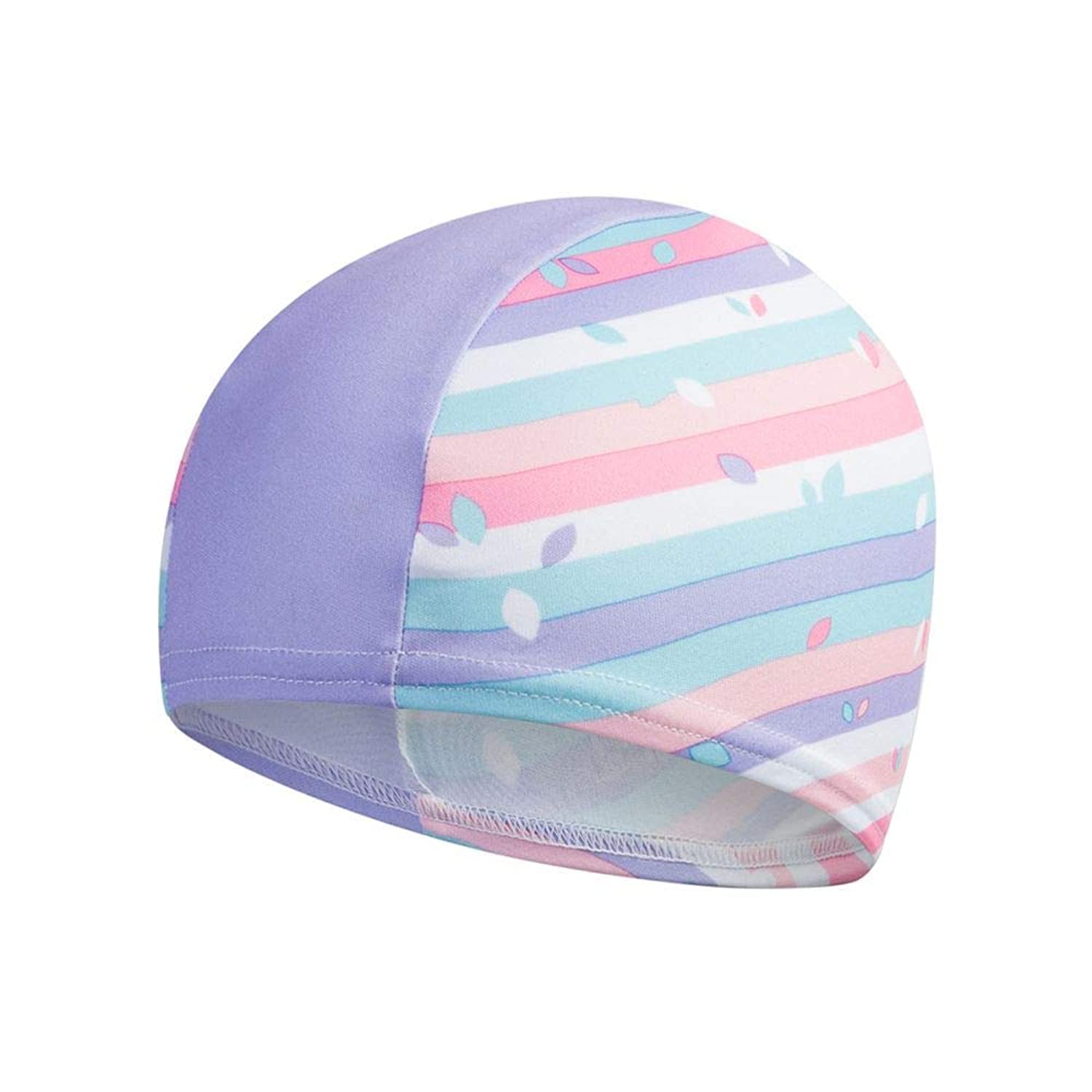SpeedoBaby Printed Polyester Cap Swimming, Galinda/Hard Candy/Marine, One Size