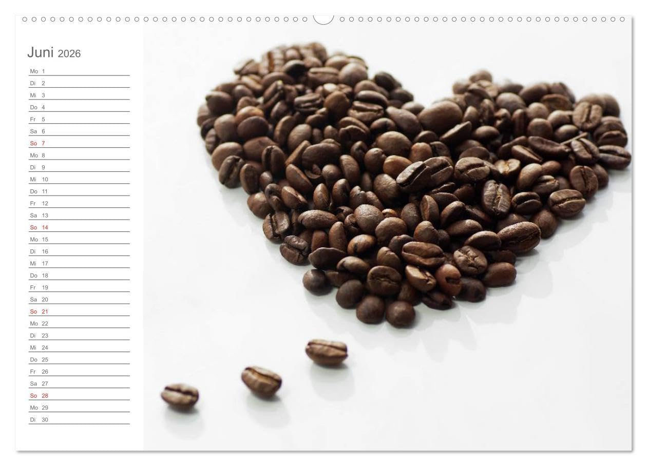 Kaffee-Pause Terminkalender (Wandkalender 2026 DIN A2 quer), CALVENDO Monatskalender: Kaffee Pause, das ist der Moment, einen guten Kaffee zu ... und Kraft zu sammeln. (CALVENDO Lifestyle)