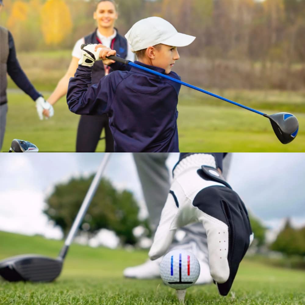 MingQiEven Stampo Per Marcare Palline Da Golf, Sagoma Di Precisione Per Rapsodo MLM2PRO, Con Ventosa Magnetica E Adesivo Incluso