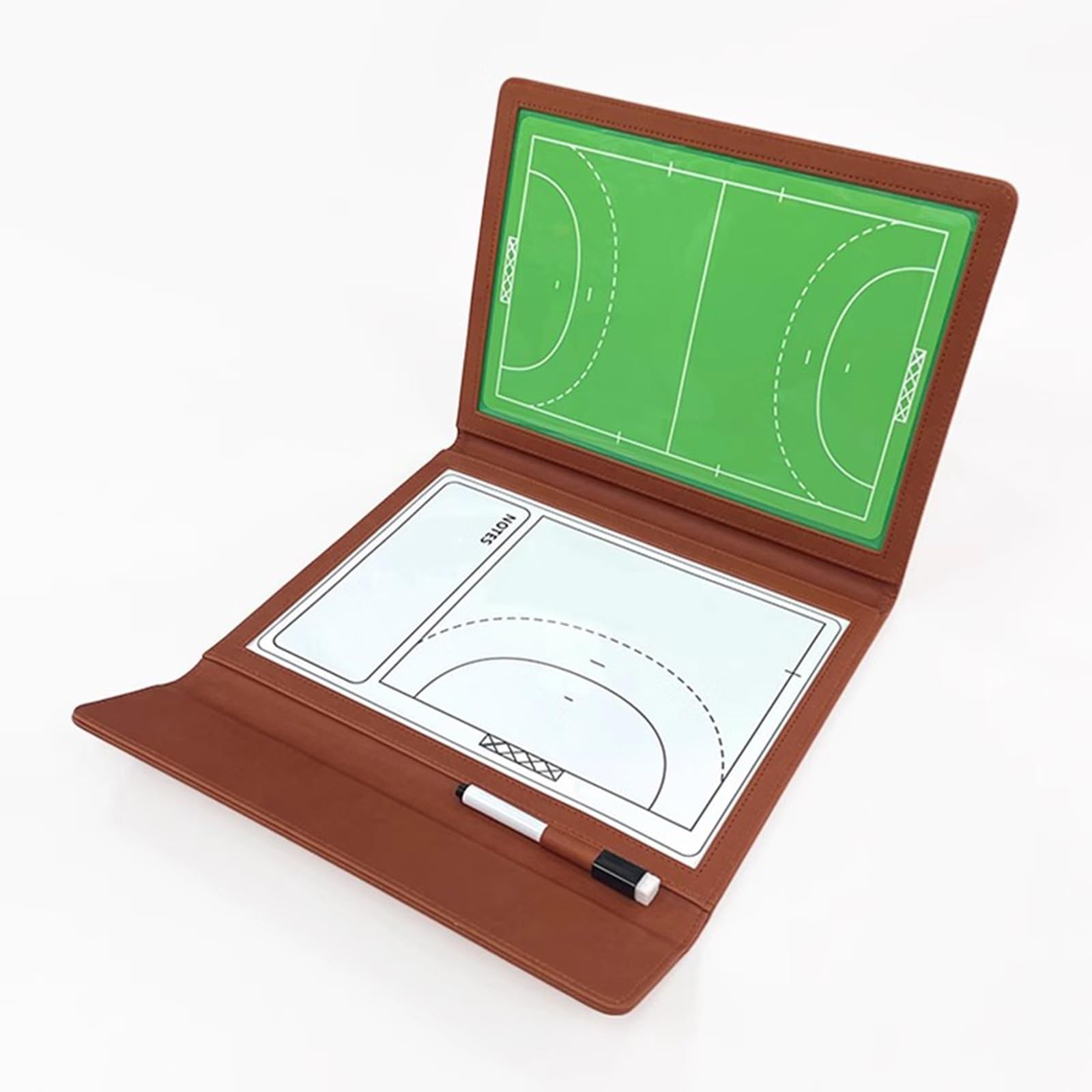 Lavagna Tattica Pallamano, Lavagna Magnetica Coach Pallamano, Cartellina Portablocco per Allenatore, Cartella Tattica per Insegnare e Formazione, Lavagnetta Strategie, per Insegnare e Formazione