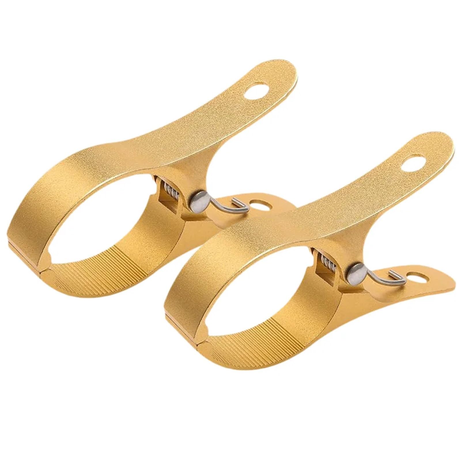 Pinzas de madera, 5 pinzas para ropa, resistentes al viento, pinzas para toallas de playa, secado de ropa (plateado)