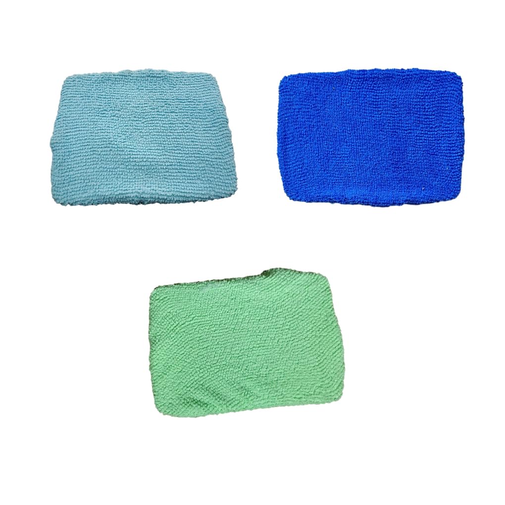 5 Pezzi Cuscinetto di Ricambio per Spazzole Pulisci Vetri per Auto Raschietto per Parabrezza Tergicristallo per Vetri Nebbia Accessori per Panno di Lavaggio , Verde