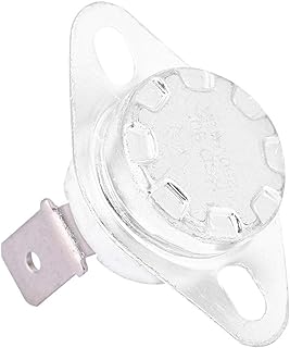 Jeanoko Switch Temperature Sensor Control, Ksd302 Thermostat, KSD302 Normally Closed Thermal Switch Temperature Control Thermostat Thermal Switch AC250V 16A for Fireplace Blower(105℃)