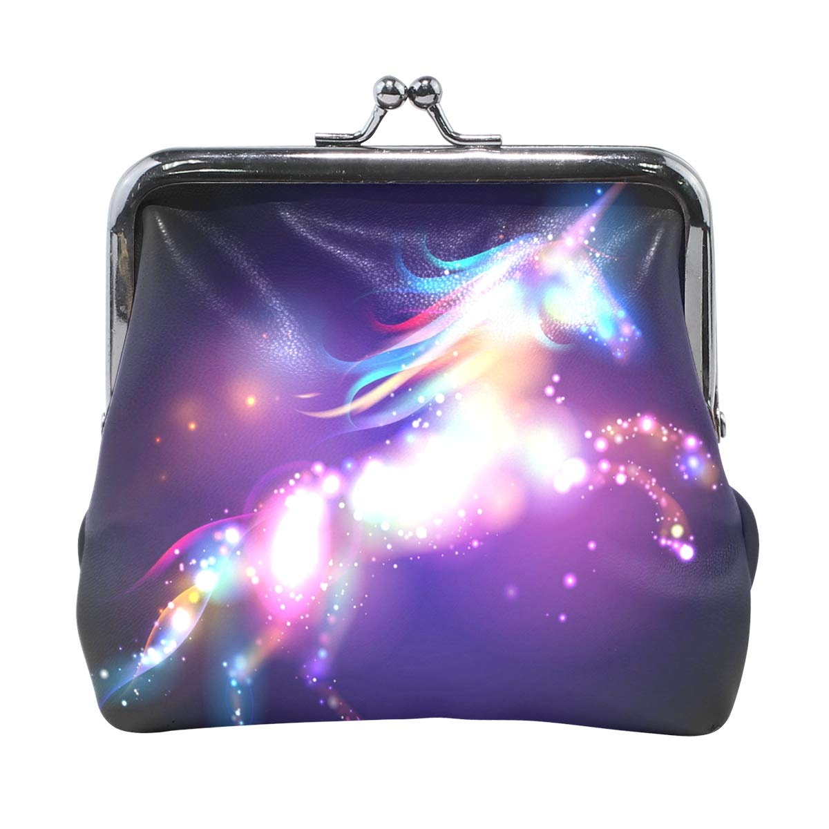 Bonipe Galaxy Nebula Unicorn Coin Purse Leather Mini Clutch Pouch |  Desertcart Cyprus