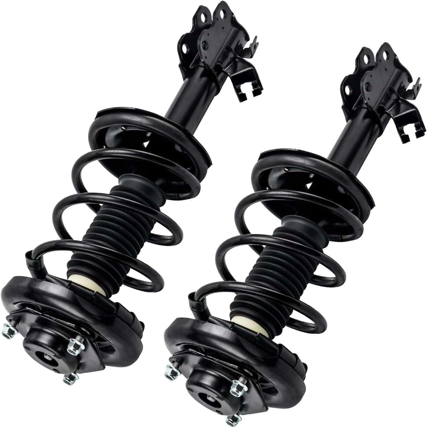 KAX Front Struts and Shocks Complete Assembly with Coil Spring for 2000-2001 Nissan Maxima, 2000-2001 INFINITI I30, Amortiguadores Delanteros Replaces OE#: 171418/171419