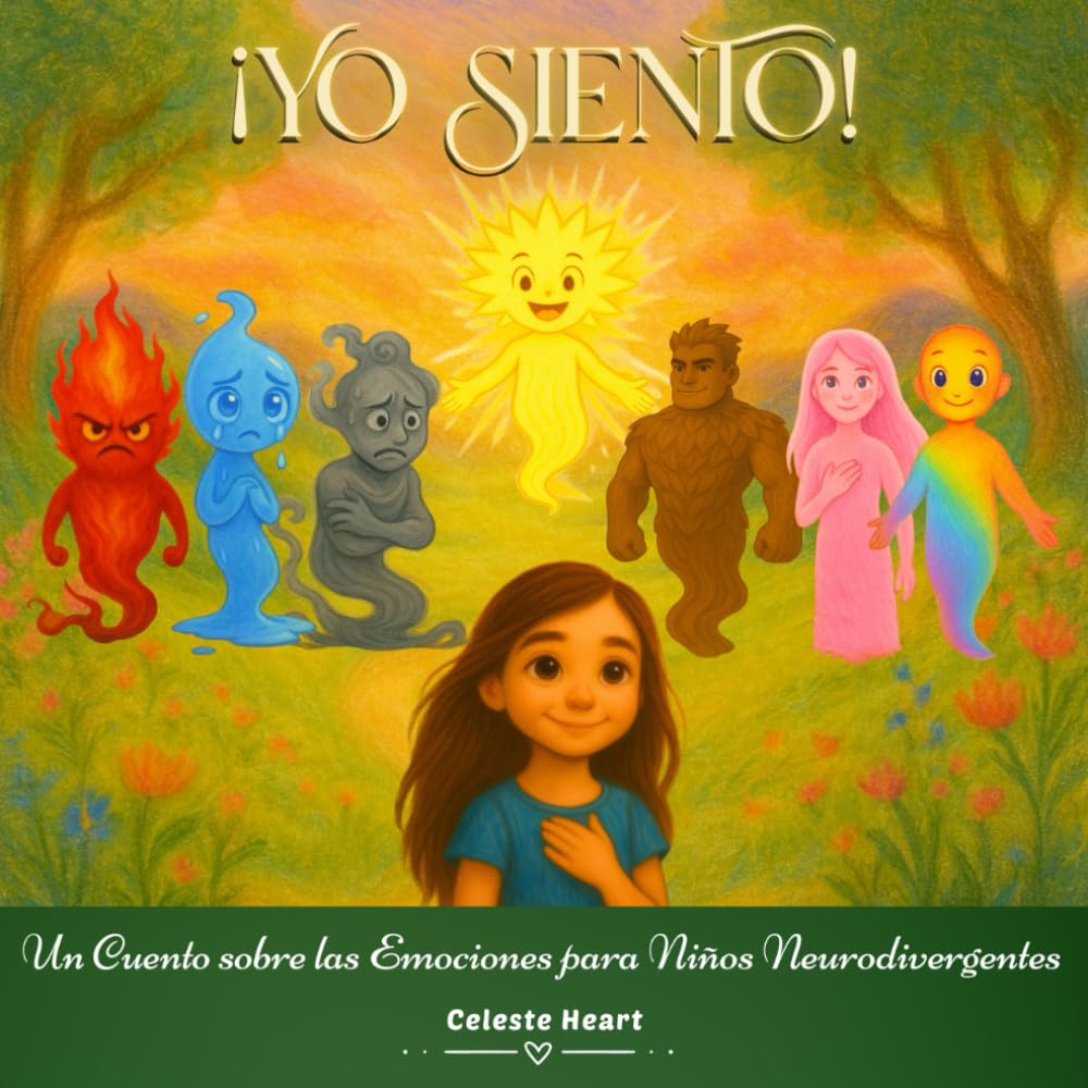 ¡Yo Siento! – Un Cuento sobre las Emociones para Niños Neurodivergentes: Un Libro para Ayudar a los Niños con Autismo y TDAH a Comprender, Aceptar y Gestionar sus Emociones Intensas