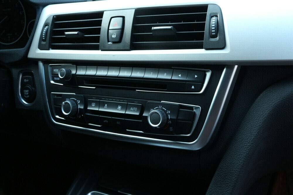 Interior Central Chrome Dashboard Console Cover Trim for BMW F30 F31 F32 F34 F36 2013-2019