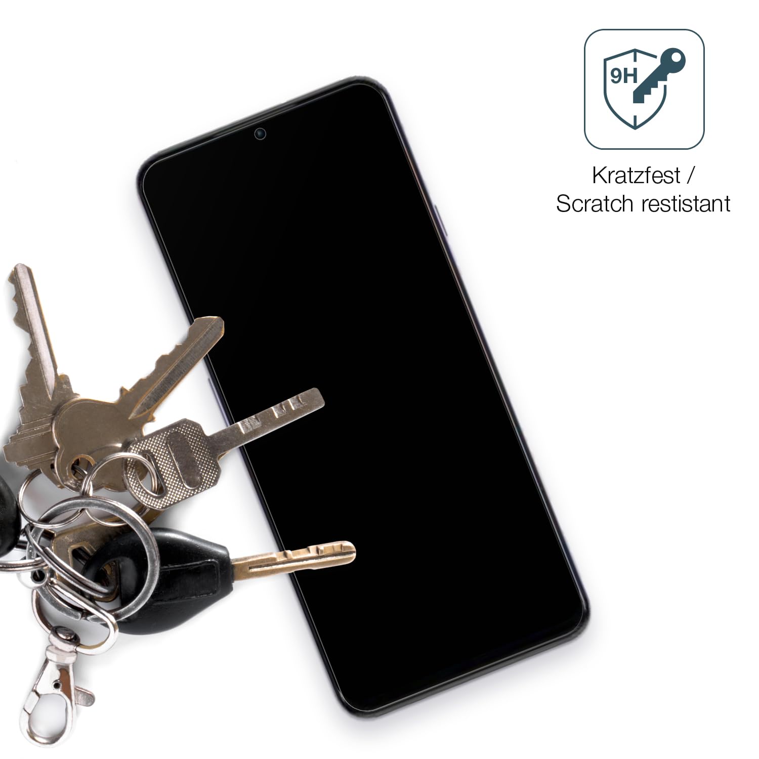 Savvies 3x Smart Glass – Hybrid Glass Pellicola in vetro 9H per Fairphone 6 (SOLO Camera