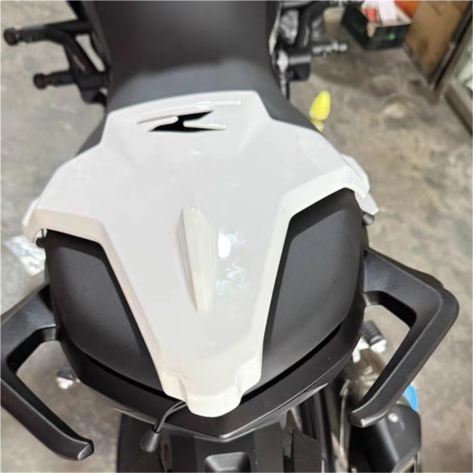 Cubierta De Asiento Trasero De Motocicleta, Carenado De Sección Trasera para BMW F900R F900XR 2020 2021 2022 2023(Black)