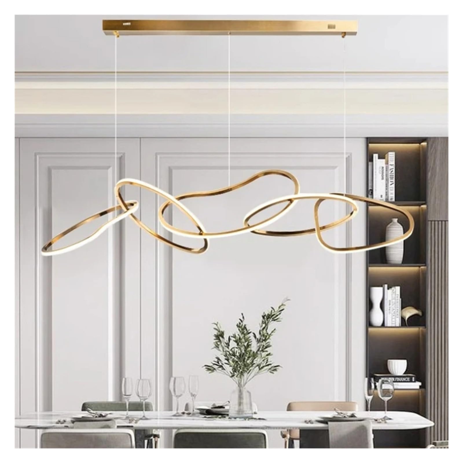 LYMSXAZOU Modern Led Chandeliers Lights Compatible with Living Room Dining Home Decor Pendant Light Chandelier Lighting Fixtures