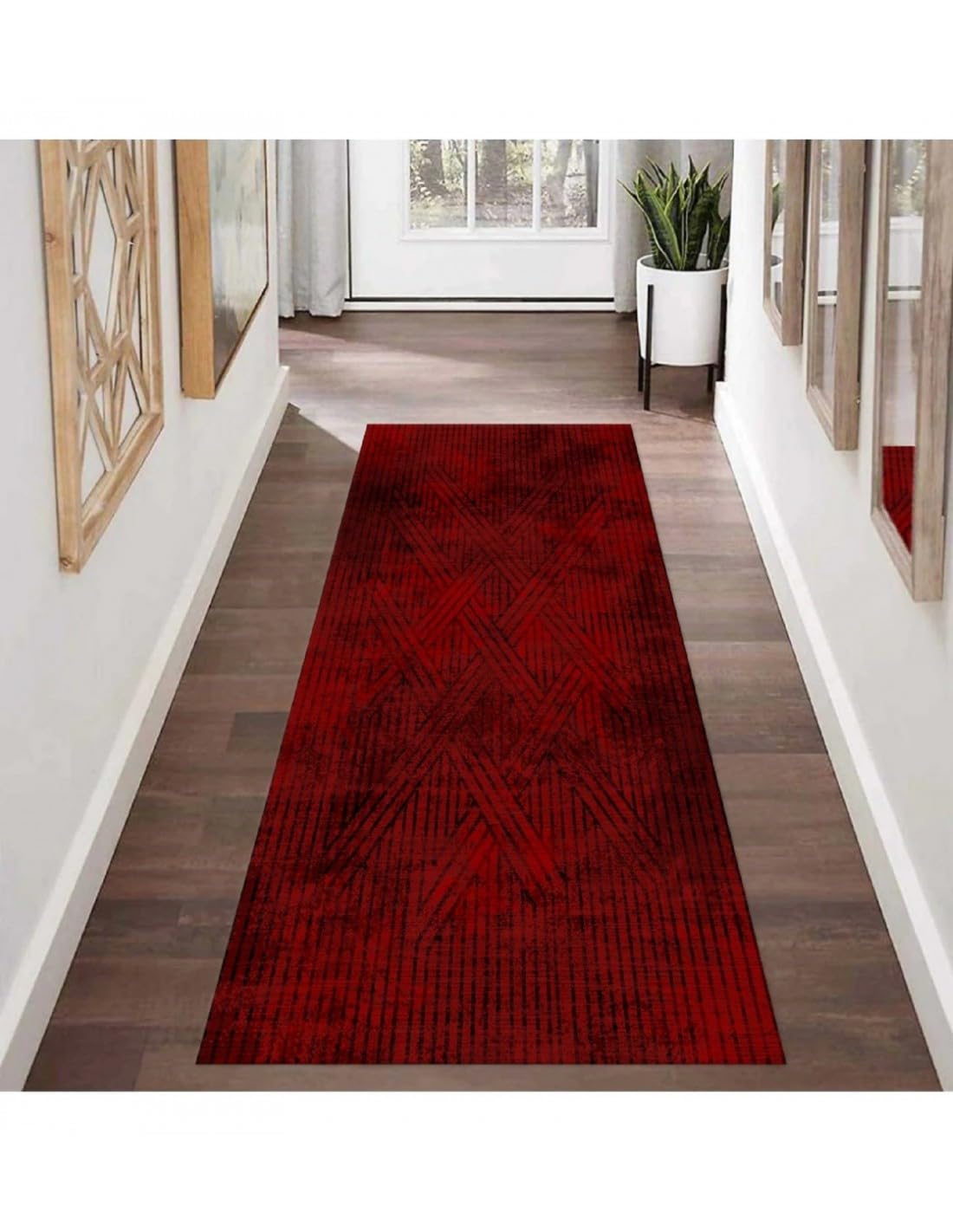 MANI TEXTILE Tappeto FISUN Rosso 300 x 400 cm