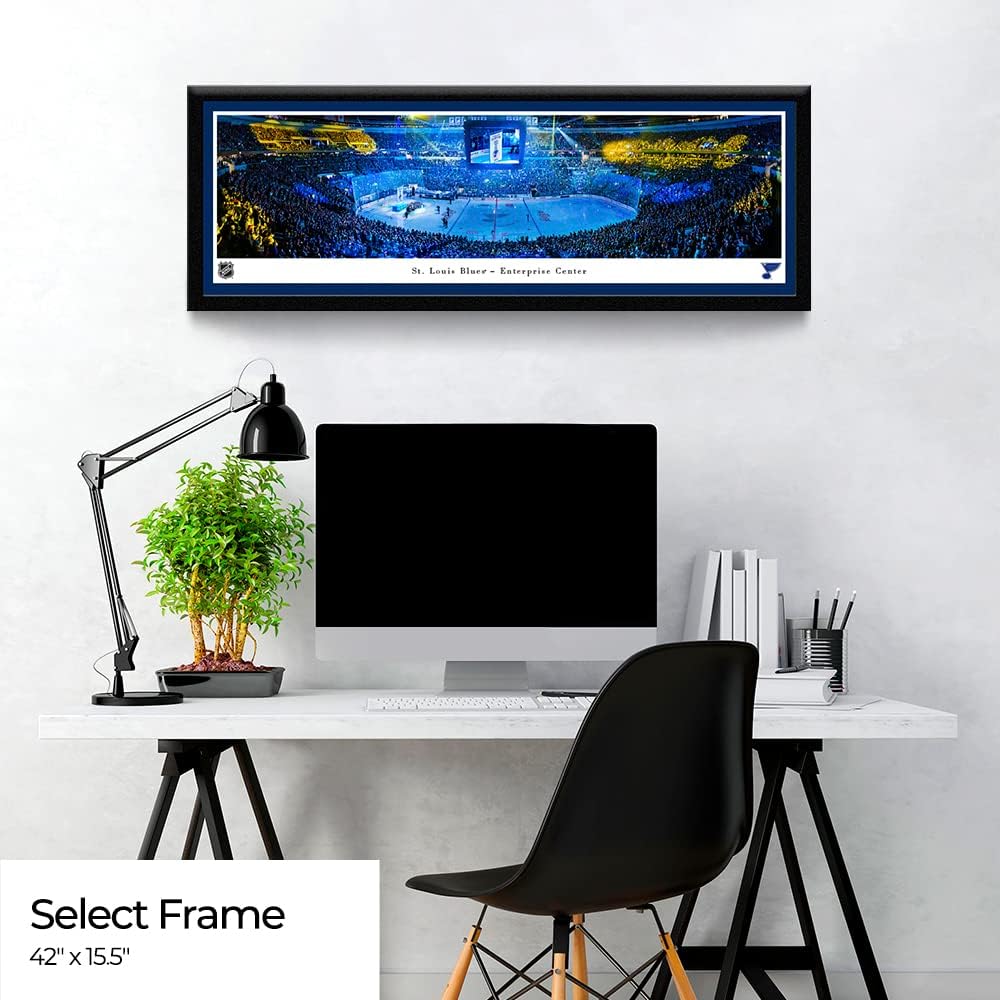 St. Louis Blues Banner Raising - Panoramic Posters and Framed Pictures by Blakeway Panoramas