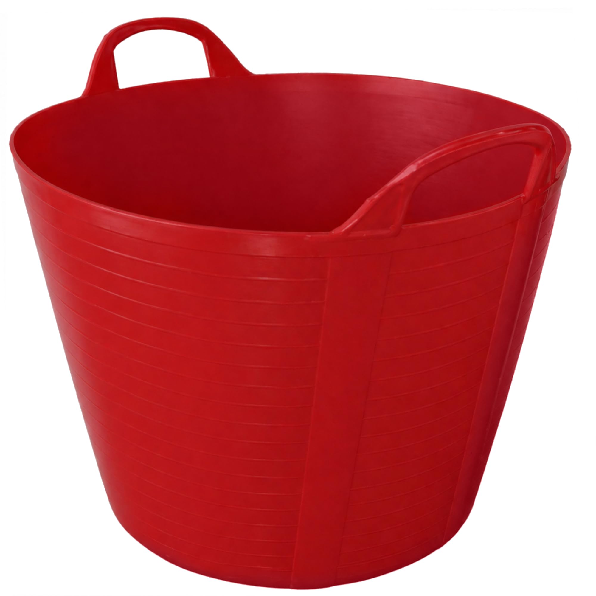 42L Garden Home Flexible Tub Container Bucket FlexTub - MADE IN THE UK 42 Litre (Red)