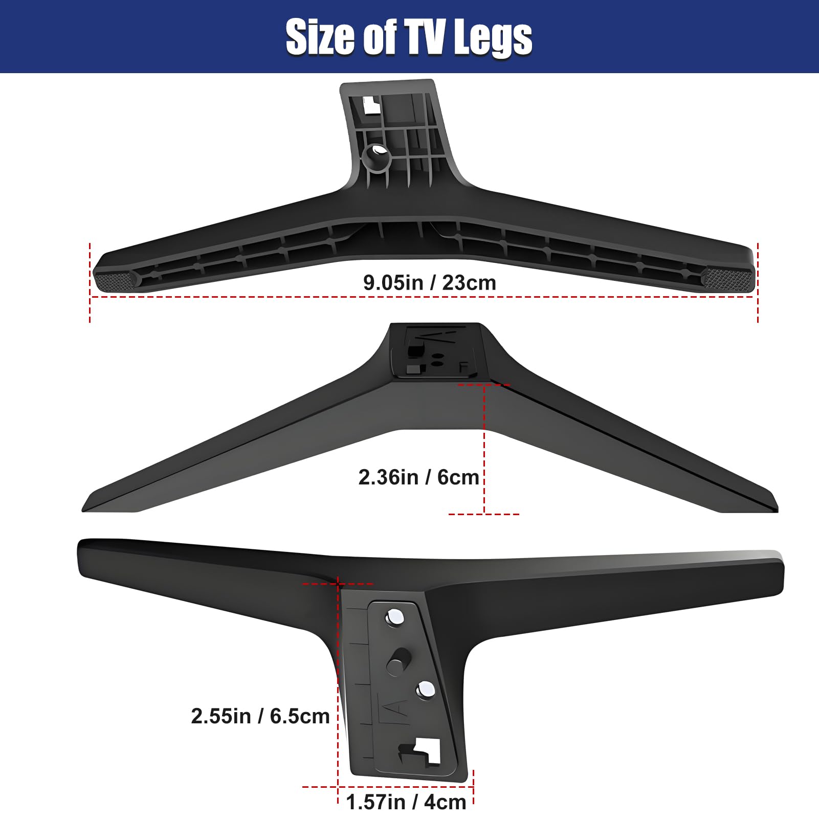 Amazon.co.jp: LGテレビ交換用ベース脚用テレビスタンド 49 50 55