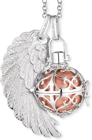 Engelsrufer ala pendente per le donne 925 Sterling argento oro placcato 23 mm