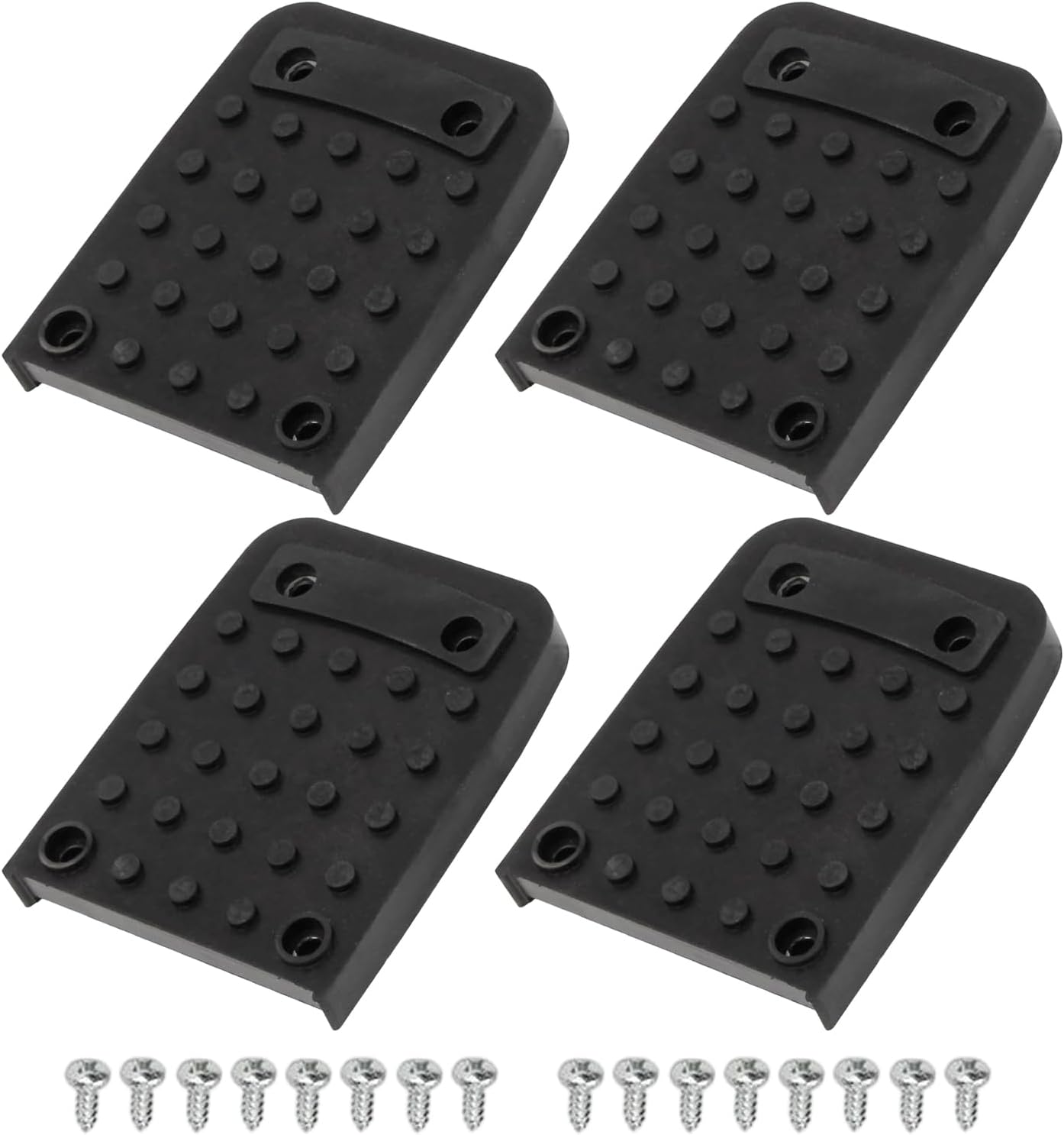 Stilt Sole Anti Slip Pad | Anti-Slip Mat | Drywall Stilt Sole Replacement Kit with Screw | for Plastering Painting Wiring Street Performance Work