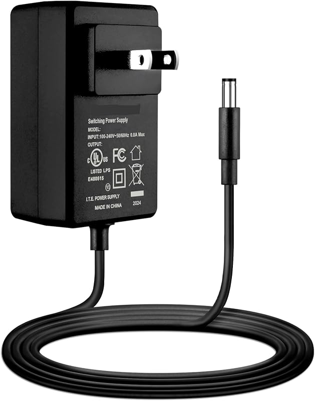 DC 12V Power Cord for HTC Vive VR Base Station Link Box Vive-VR-B