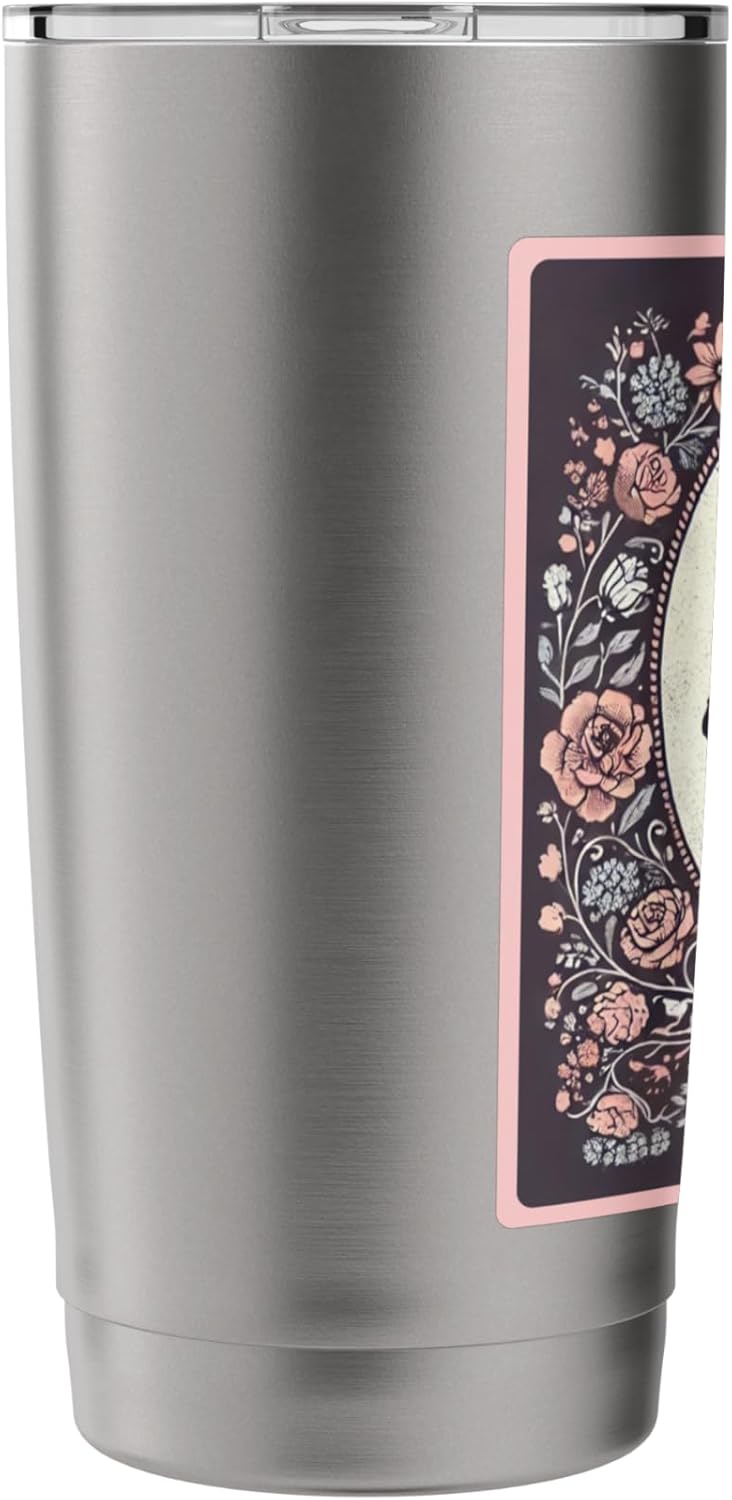 Pride and Prejudice Vintage Silhouette Design Stainless Steel Insulated Tumbler - Image 4