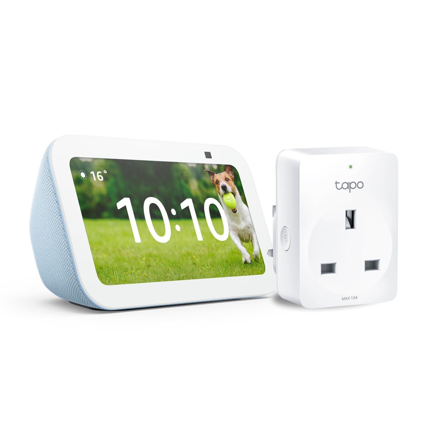 Echo Show 5 (3rd generation) | Cloud Blue + TP-Link Tapo