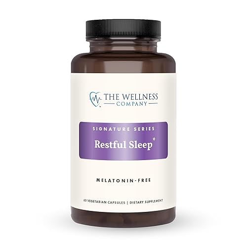 The Wellness Company Restful Sleep - Melatonin-Free, Deep Sleep, REM