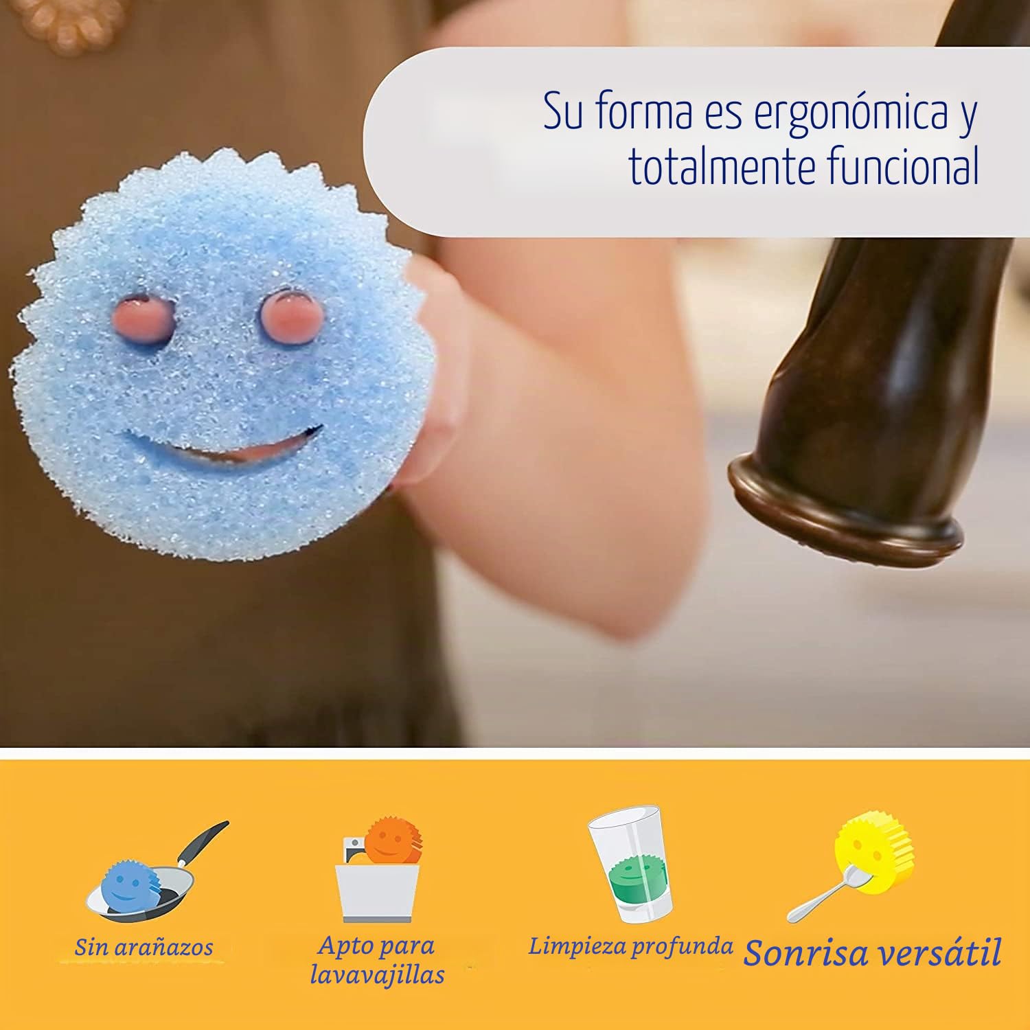 Scrub Daddy Colores 8 Pack