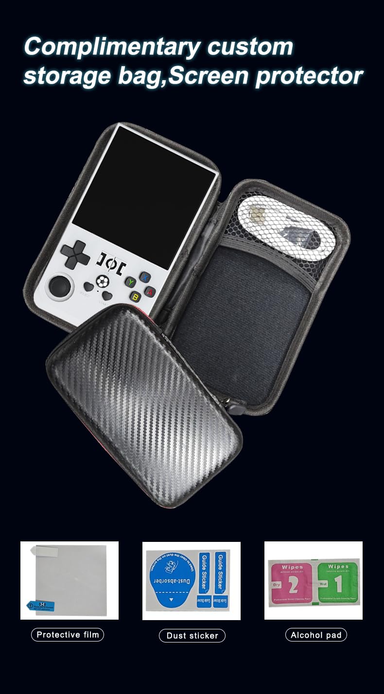 Open Source Sistema Linux R36MAX Retro Console di gioco, portatile palmare Consoles per videogiochi, 4.0-in 4 k HD IPS schermo con 64G Built-in 10000 giochis classici,2025 Nuovo