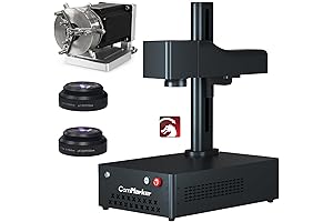 ComMarker B4 20W Fiber Laser Engraver with Rotary Axis and 2 Lens