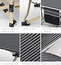 RELEMTRA Alloy Steel Cot,Heavy Duty Lightweight Folding Camping Cot Bed Camping Cots Portable Chair for Adults Ten-Legged Heavy Duty Sturdy Beach Bed with Pillow,Carry Bag,193 CM,71.12 CM,35.5 CM gallery image