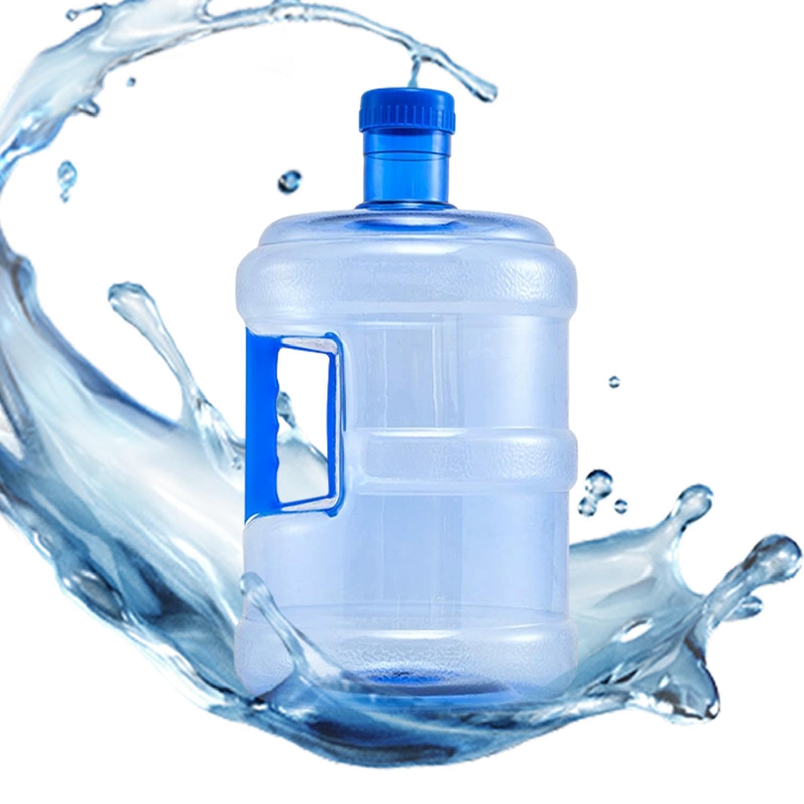 Barîl Mineralwasser – 5 l 7,5 l Eimer PET | Tragbarer Spender für Haus | Aufbewahrung von Wasser für Wasserhahn Camping Wandern BBQ Picknick Garten | Leerer Eimer