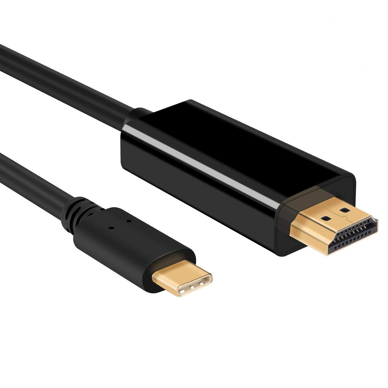 USB C to HDMI Cable for Home Office | 6ft 4K@60Hz, BFWY USB Type C to HDMI Cables [Thunderbolt 3 Compatible] for MacBook Pro 2020/2019, MacBook Air/iPad Pro 2020, Surface Book 2, Galaxy S20, and More