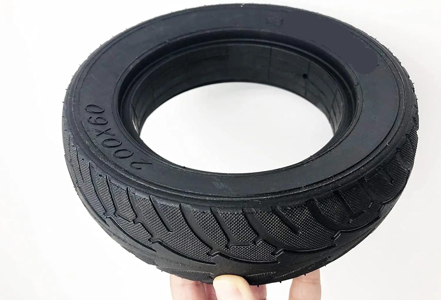 Xibany motorized scooter Universal Scooter 200X60 Non-pneumatic Vacuum Tire Tyre Wheel for 8 Inch Brushless Motor Electric Scooter Rear Tire Replace motorized scooter (Color : 1 PCS), XIBANY001