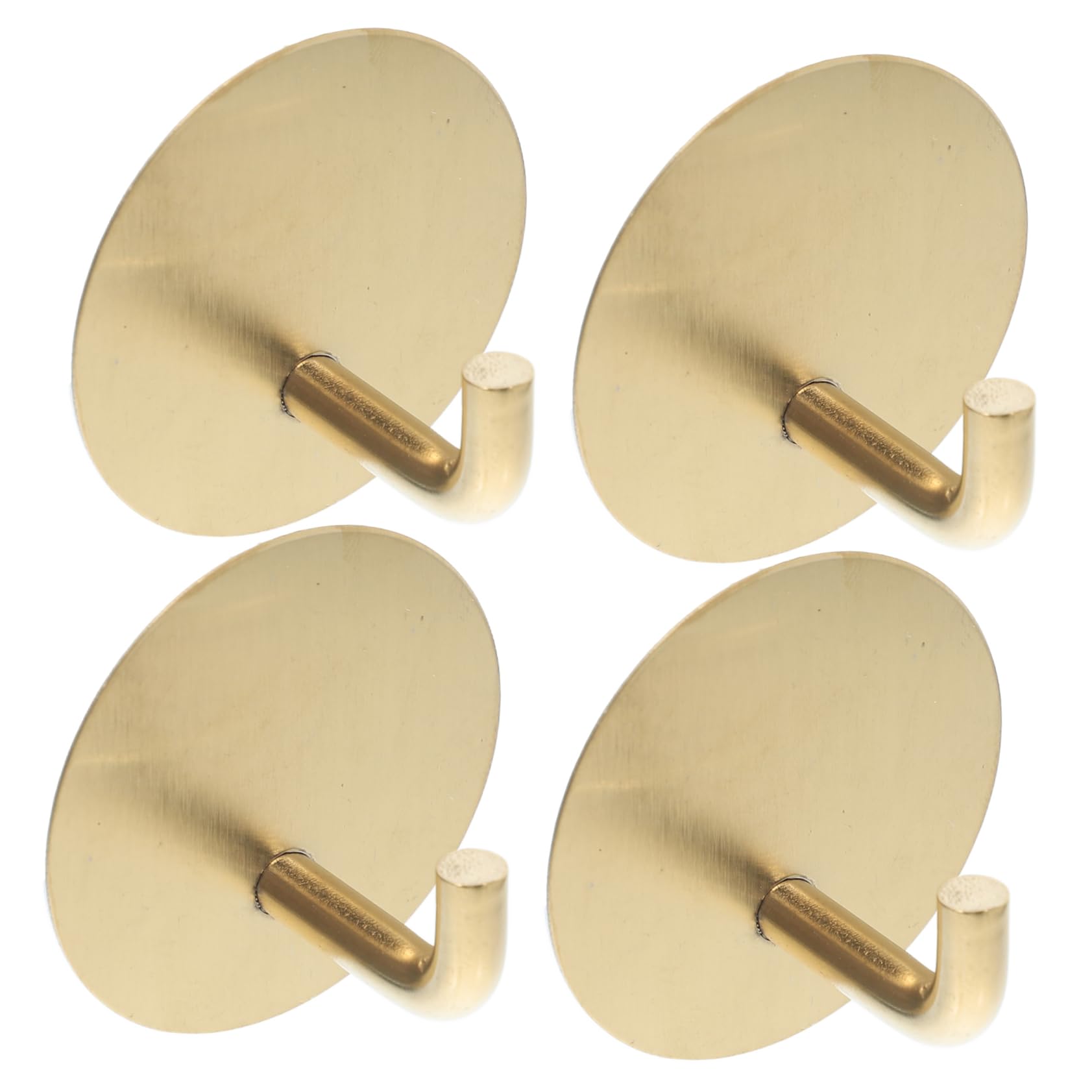 NUOBESTY 4 Set Ganci In Acciaio Inox Portasciugamani Portasciugamani Per Bagno Gancio Per Accappatoio Portaoggetti Per Bagno Gancio Adesivo Per Cappotto Gancio Per 4 pezzi*4