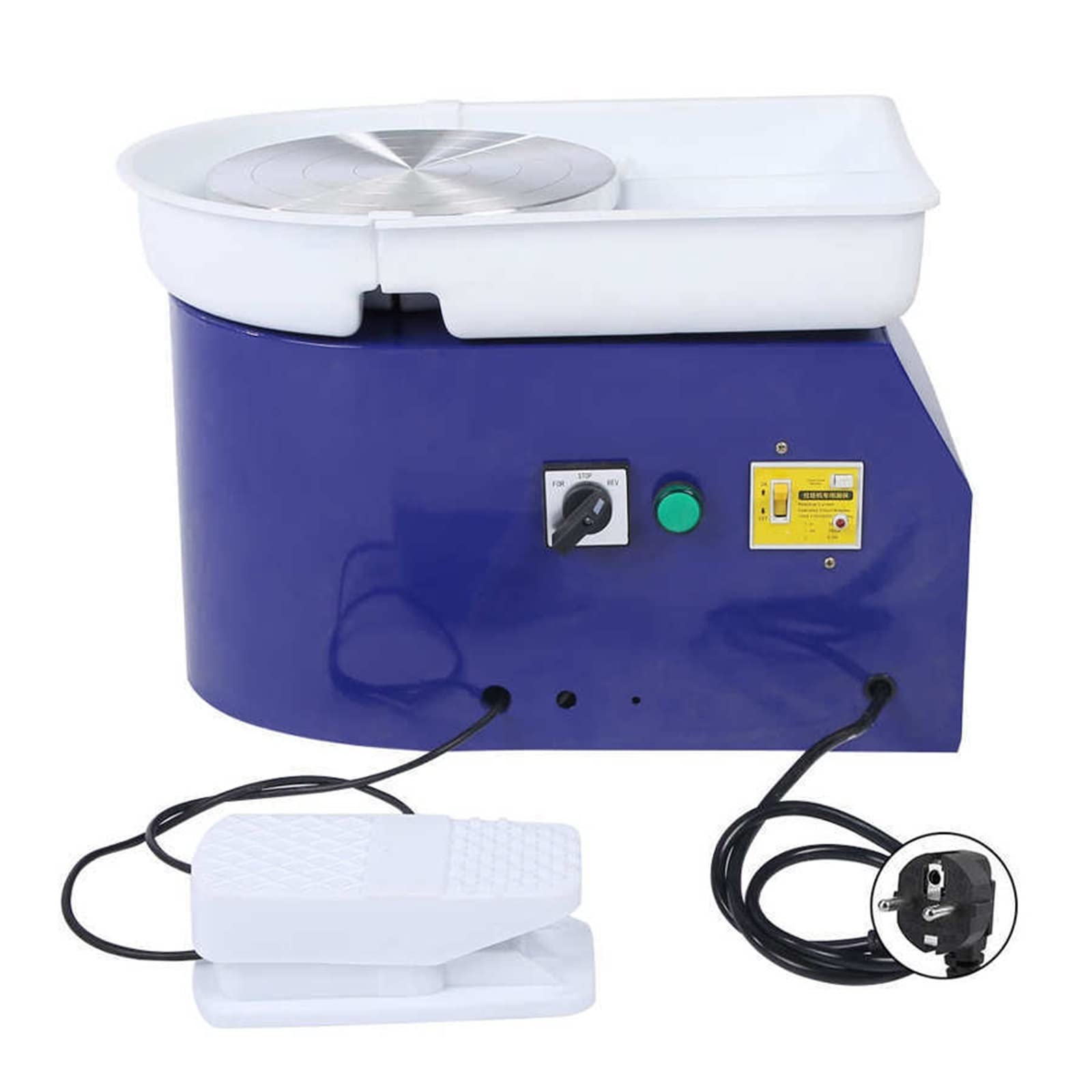 Pottery Wheel Brushless Electric Pottery Wheel Machine 350W 24cm Pottery Forming Machine Pottery Wheel Ceramic Machine for Student and Amateur Which Rotates Smoothly