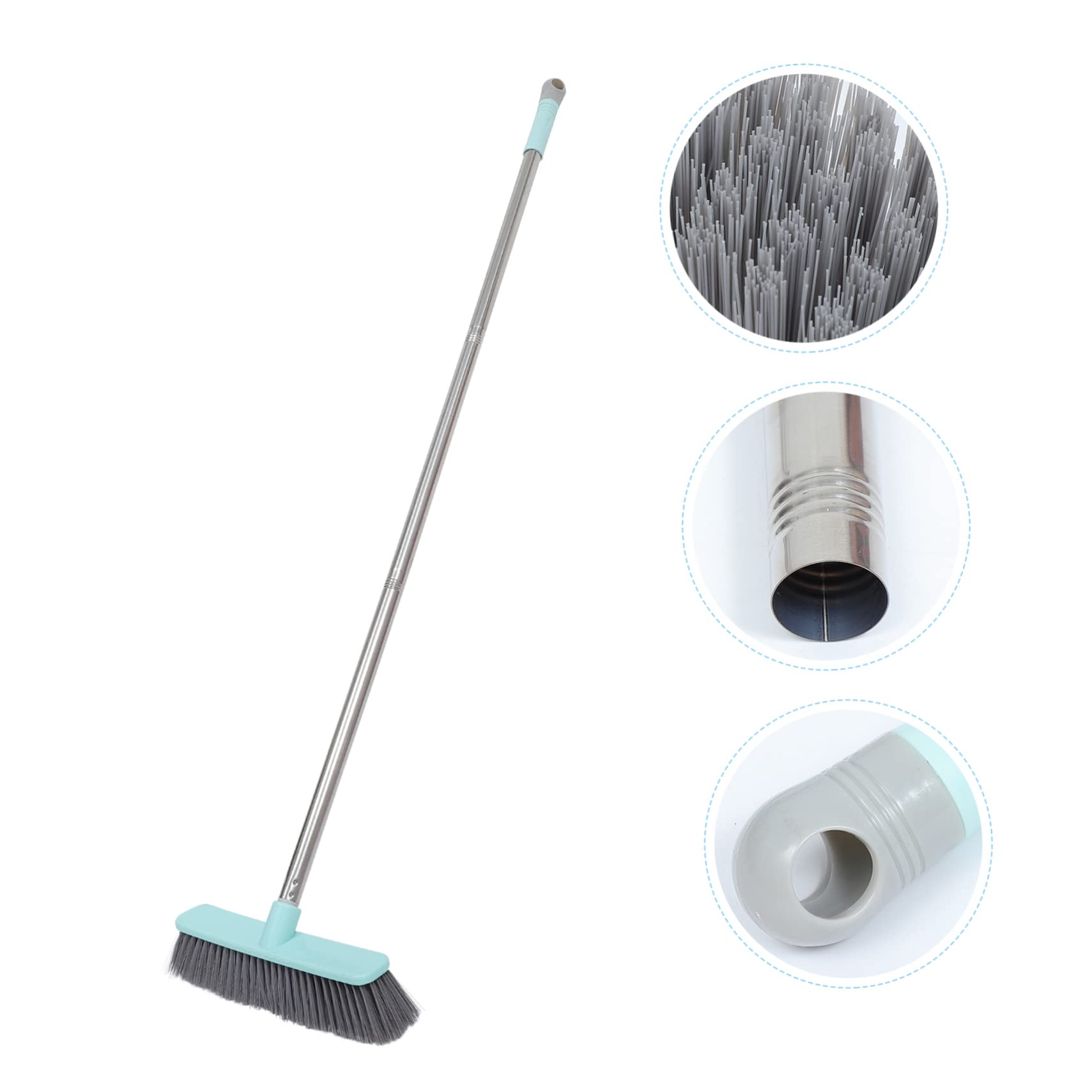 minkissy 3 szt. Szczotka do czyszczenia podłóg Materiały czyszczące Reach Scrubber Brush Szczotka do szorowania podłóg Drewniana podłoga Środek do czyszczenia podłóg Środek do czyszczenia domu