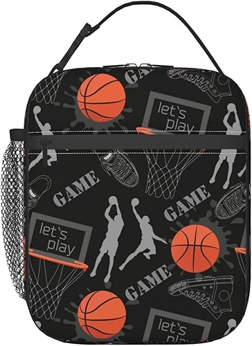 Miniatura 14 de Bolsa de almuerzo con diseño de retrato de cerdo, bolsa de comida aislada, contenedor de alimentos para escuela, trabajo, picnic, viajes