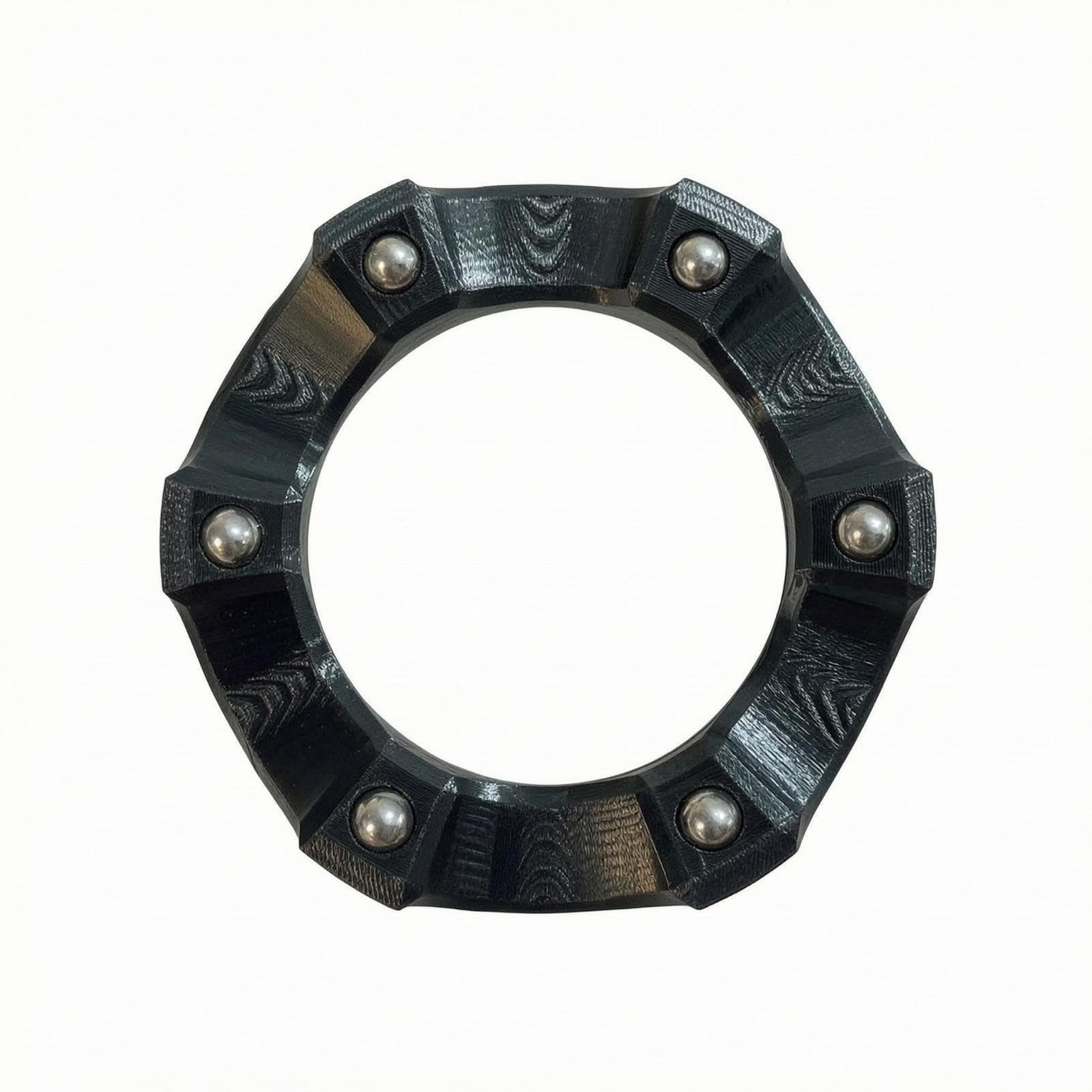 Bowling Sphere Polishing Stand Metal Bearings Bowling Sphere Cleaning Stand 360° Rotation Sports Gear Black-image-42