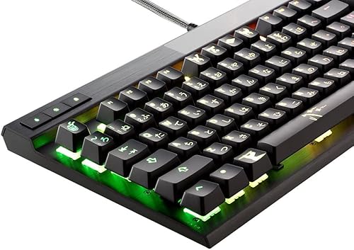 Miniatura 3 de CableMod Juego de teclas láser ABS de alta calidad CM Japón negro perfil OEM ANSI ISO 121 teclas