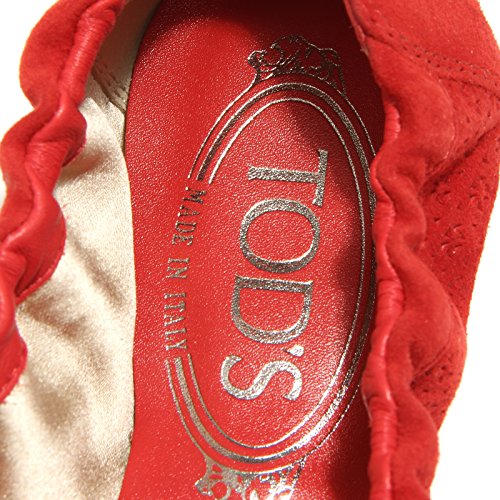 Ballerinas de mujer TOD'S 89697 con exclusivo diseño artesanal Optical Flower 4