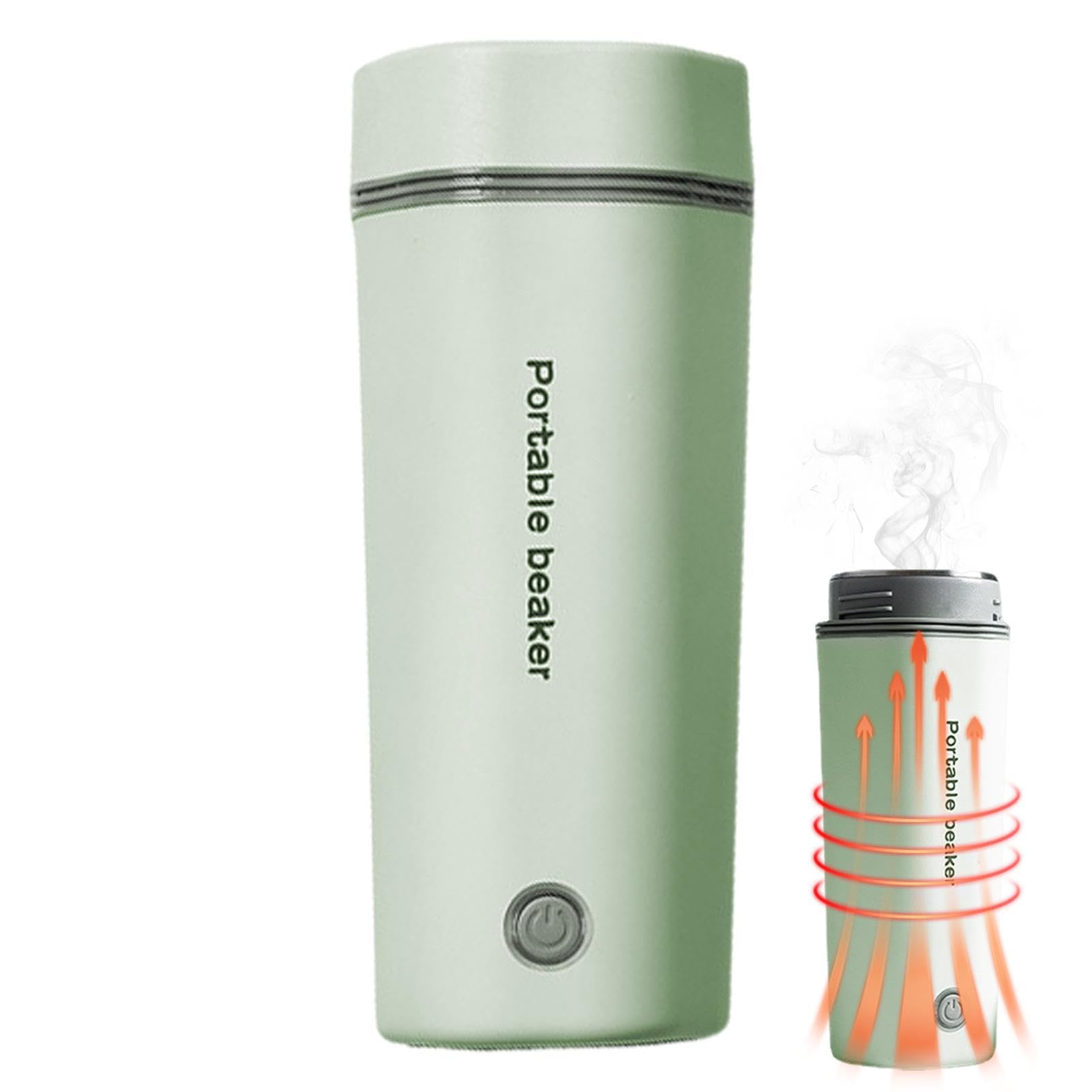 Calentador de agua de viaje, calentador de agua para coche, taza de viaje