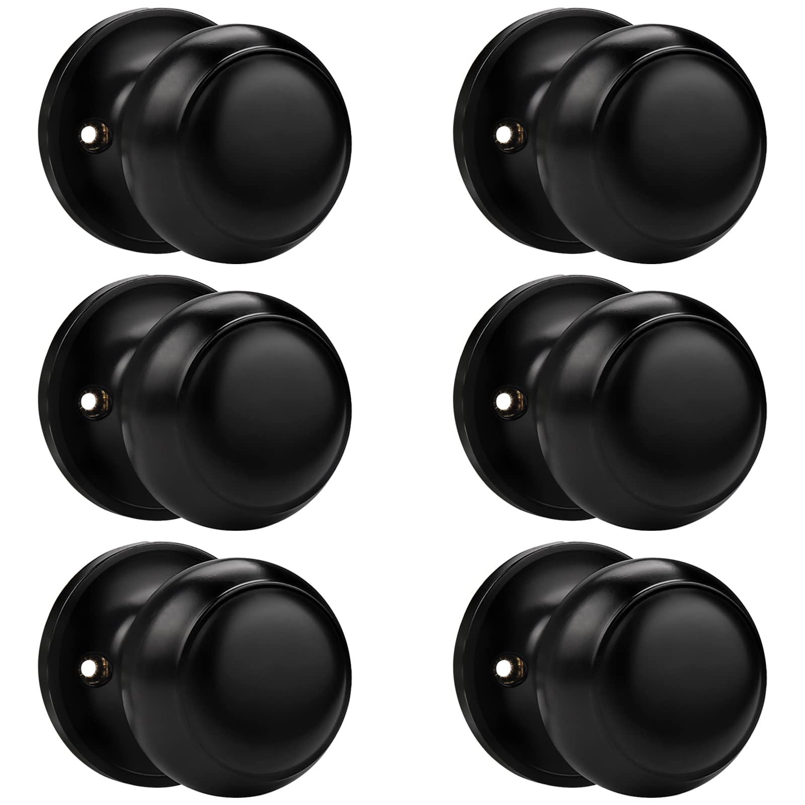 Brushed Nickel Dummy Door Knobs - 2 Pack -10